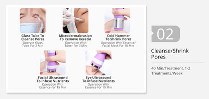 Shape Tactics 5-in-1 Diamond Microdermabrasion and Ultrasonic Skincare System