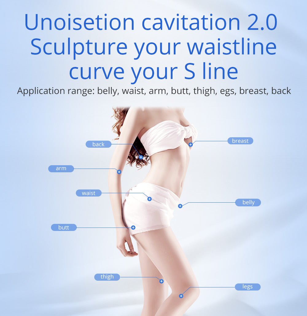 Shape Tactics 6-in-1 Unoisetion Cavitation 2.0 Vacuum RF System