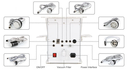 Shape Tactics 8-in-1 Cavitation Vacuum RF Hot Cold Hammer Bio Lift