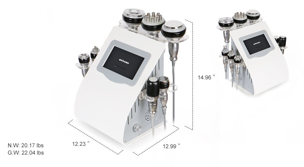 Shape Tactics 8-in-1 Cavitation Vacuum RF Hot Cold Hammer Bio Lift