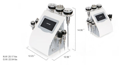 Shape Tactics 8-in-1 Cavitation Vacuum RF Hot Cold Hammer Bio Lift