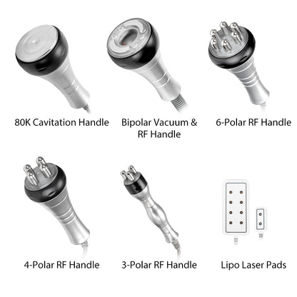 Shape Tactics Advanced 6-in-1 Ultrasonic RF Vacuum System