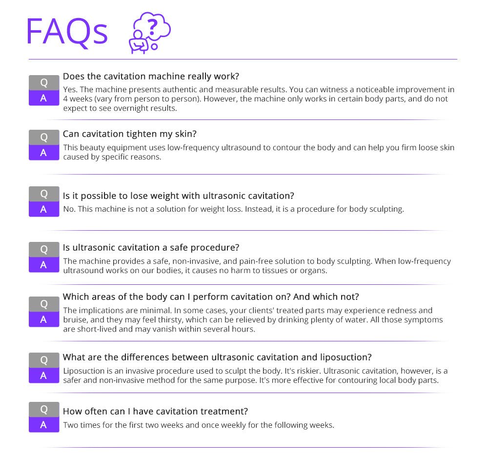 Aristorm Dual 30K & 50K Cavitation RF Contouring System