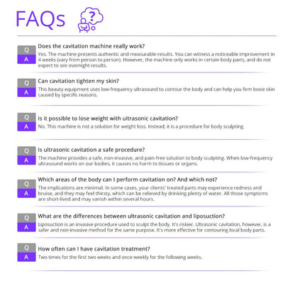 Aristorm Dual 30K & 50K Cavitation RF Contouring System