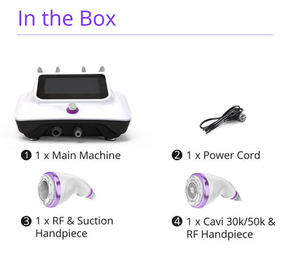 Aristorm Dual 30K & 50K Cavitation RF Contouring System