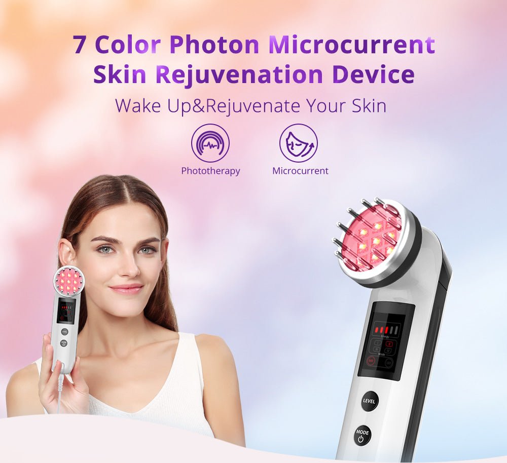 Shape Tactics Photon LED Facial Care Microcurrent Beauty Device