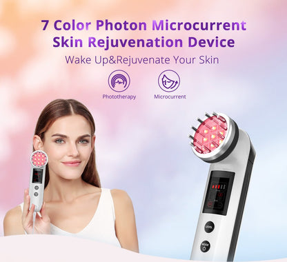 Shape Tactics Photon LED Facial Care Microcurrent Beauty Device