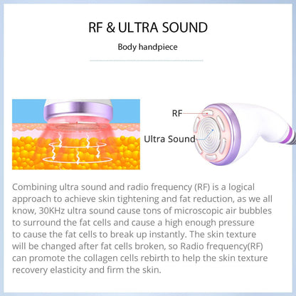 Shape Tactics S-Shape 30K Ultrasonic Cavitation & RF Vacuum Therapy System