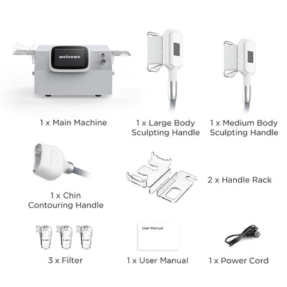 Shape Tactics Tri-Handle Cryolipolysis Contouring System