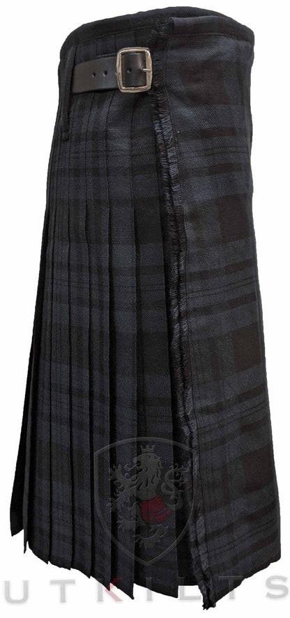 Traditional Kilt – Standard Wool, Black Isle