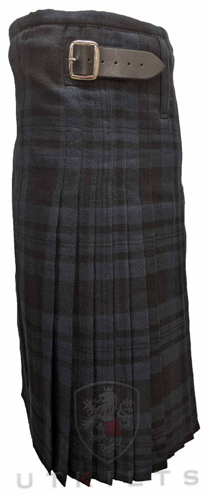 Traditional Kilt - Premium Wool, Black Isle