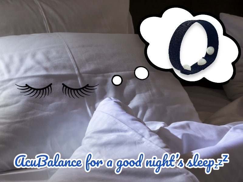 Acupressure Sleep Aid Wristband for Restlessness and Stress Support