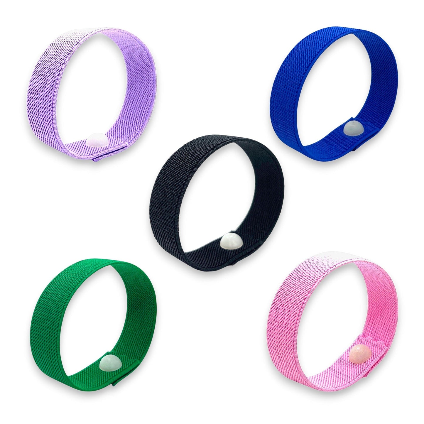 Rubber Band Snap Band – Stress and Anxiety Relief – Singles/ 5 Pack