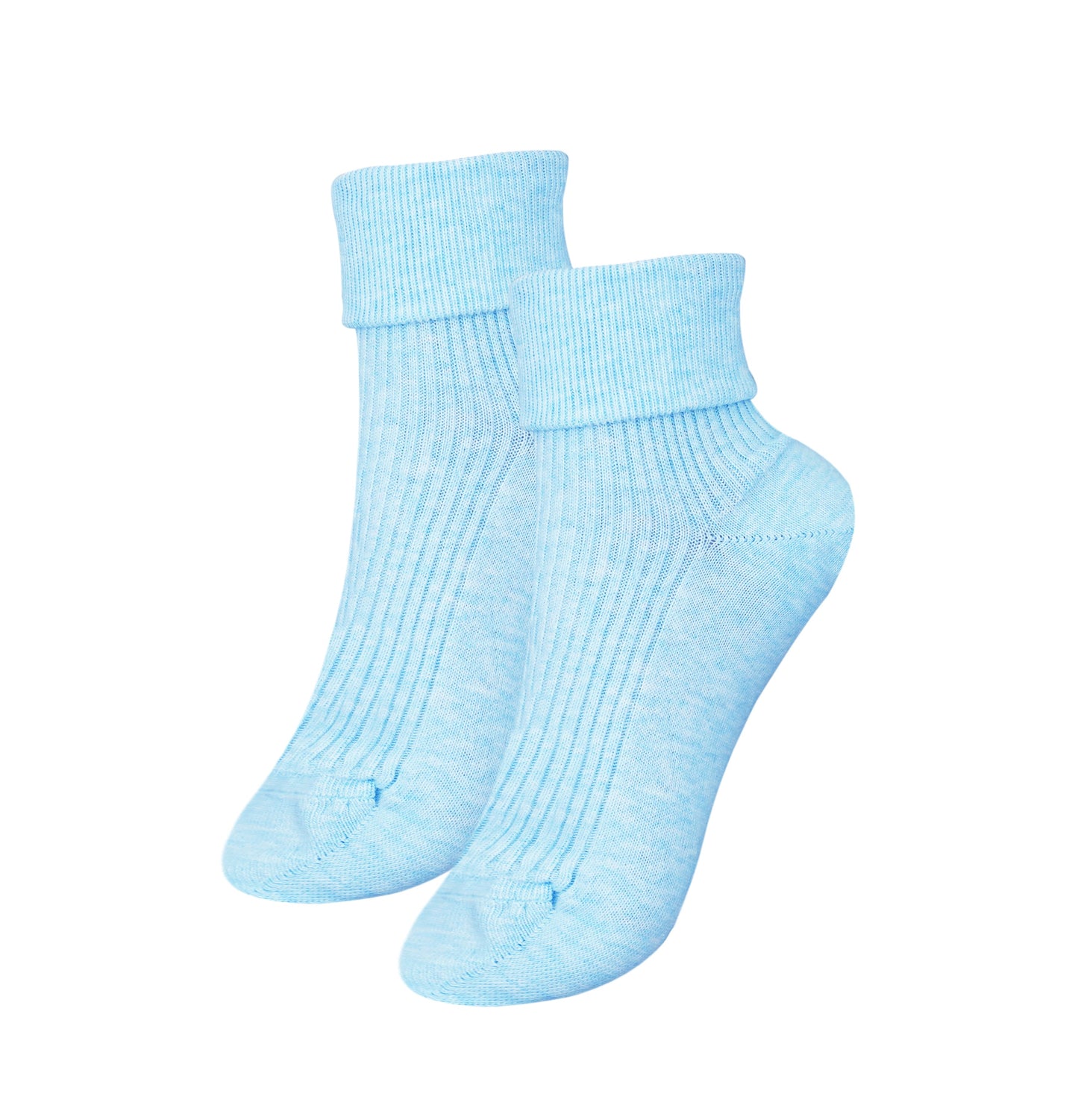 tittimitti® 100% Organic Combed Cotton Women's Socks. 1 Pair. Made in Italy.