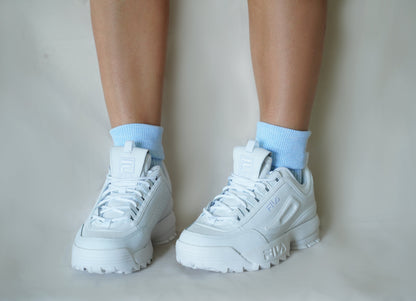 tittimitti®100% Organic Combed Cotton Luxury Women's Socks 3-Pack. Made in Italy.