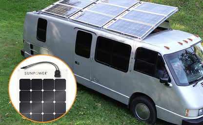 Sunpower 100W Flexible Solar Panel with Maxeon Technology cells