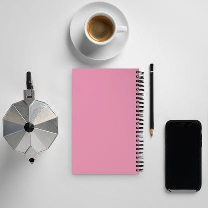 Spiral notebook - Pink - 140 Pages
