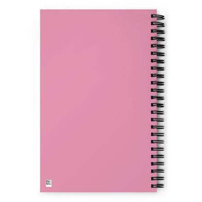 Spiral notebook - Pink - 140 Pages