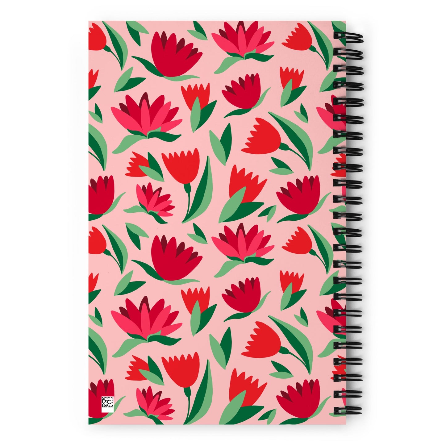 Spiral notebook - Bright Floral - 140 Pages