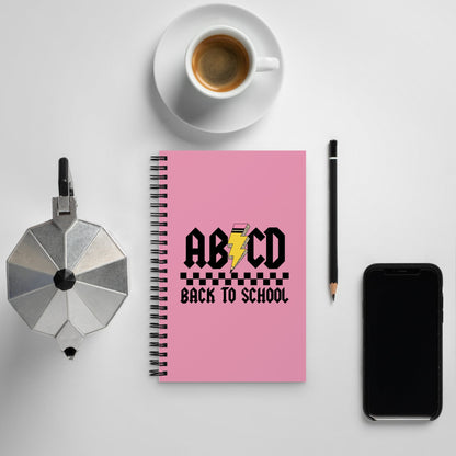 Spiral notebook - Pink - 140 Pages