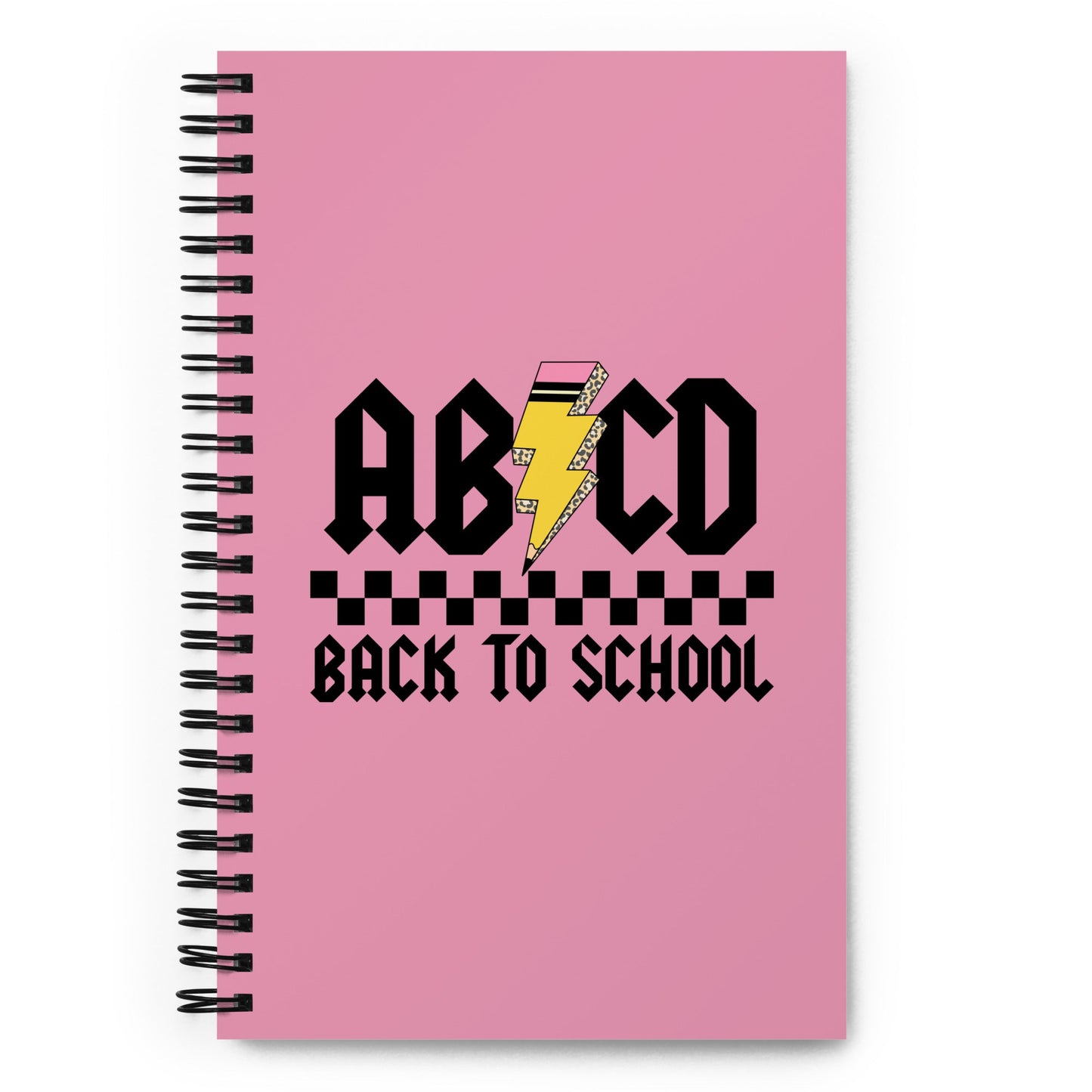 Spiral notebook - Pink - 140 Pages
