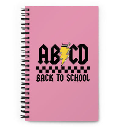 Spiral notebook - Pink - 140 Pages