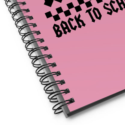 Spiral notebook - Pink - 140 Pages