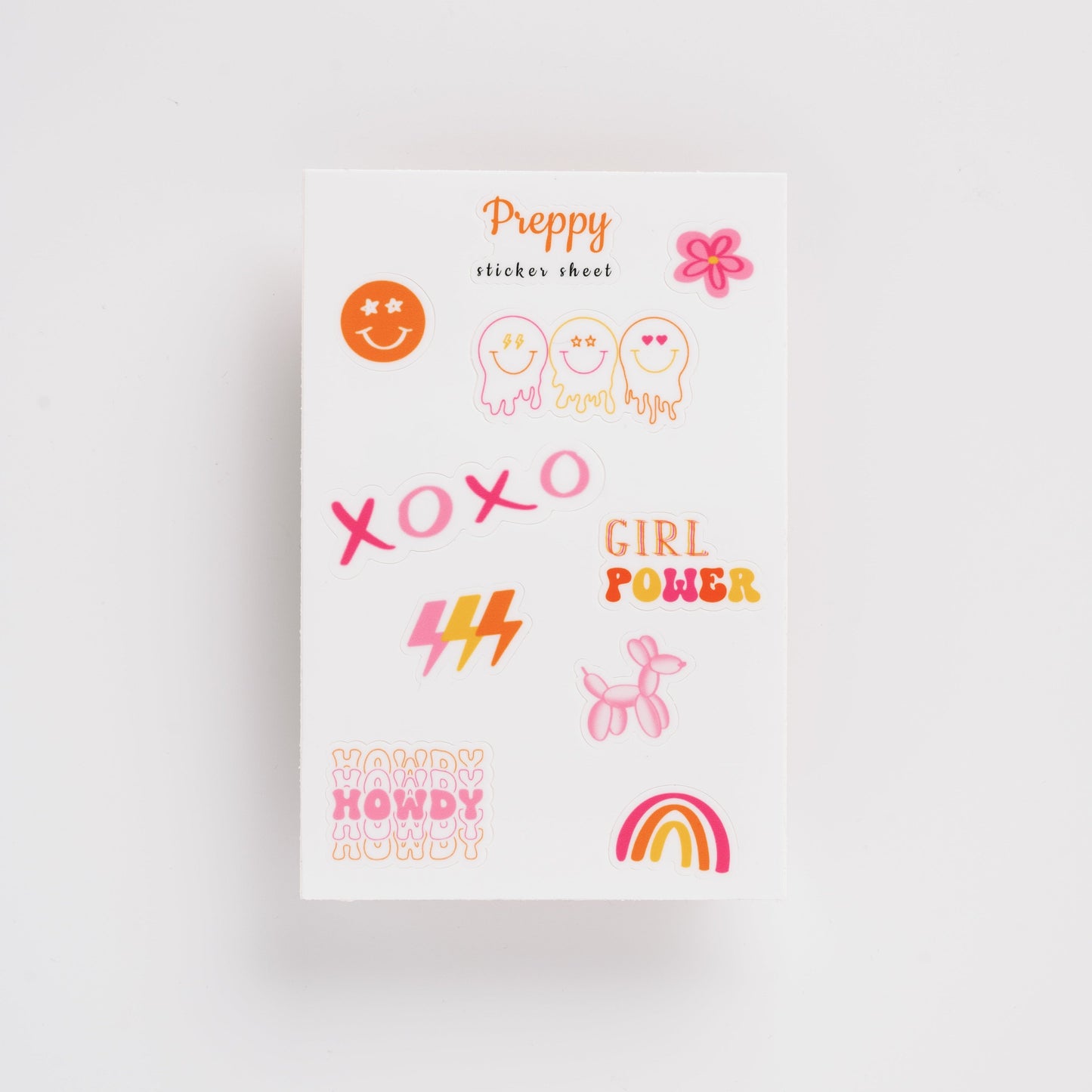 Preppy Sticker Sheet