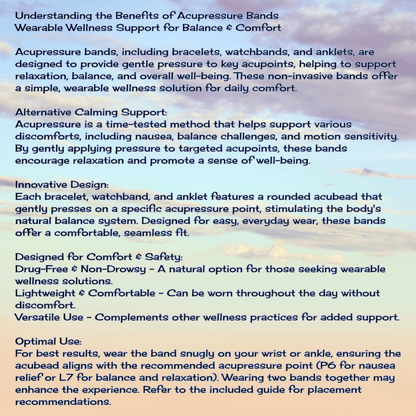 Anxiety Bracelet – Focus & Balance Support, Treble Energy Charm