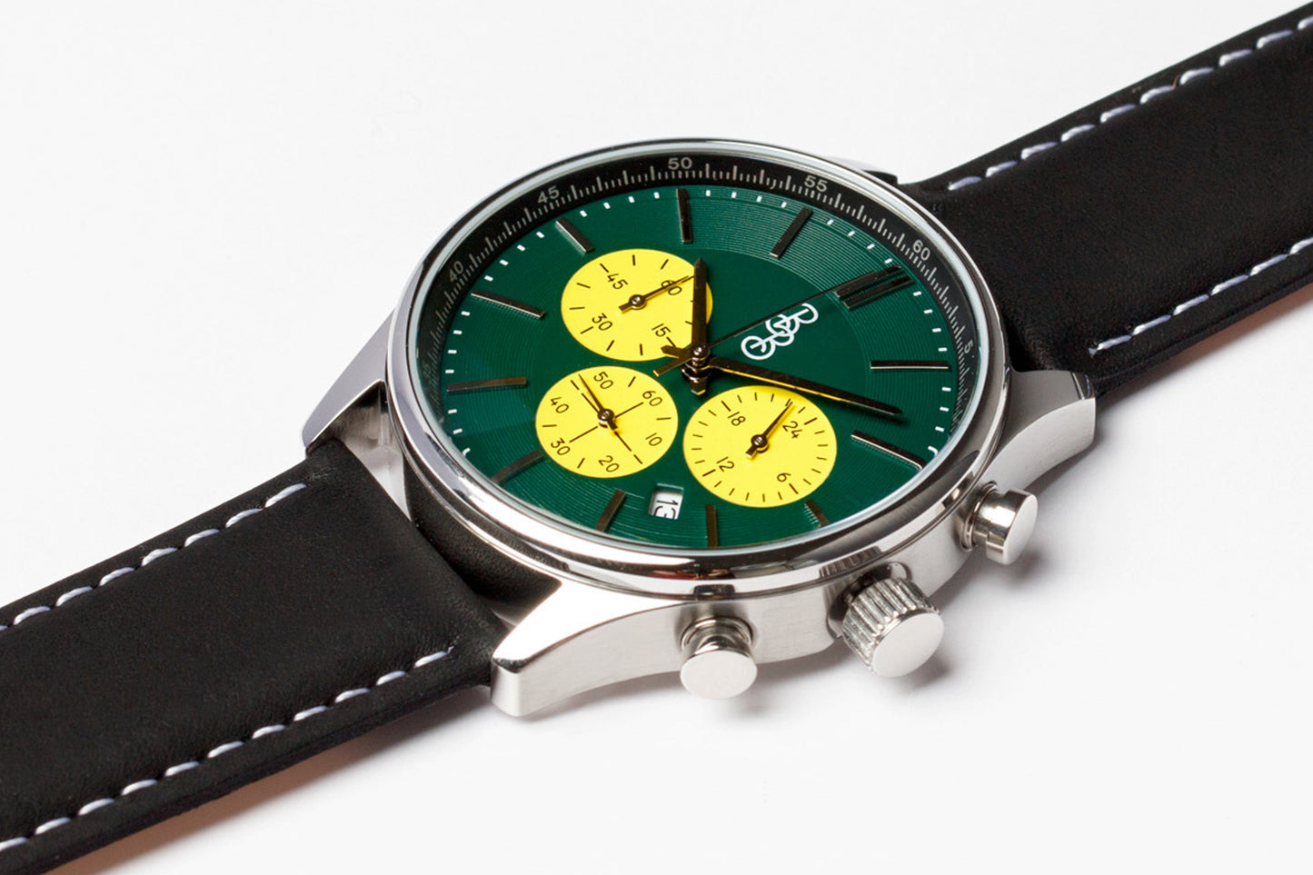 Green and Yellow Chronograph