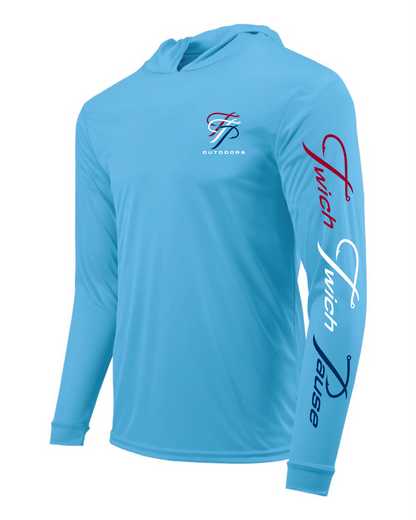 TTP BACK/SLEVE BIMINI BLUE HOODIE