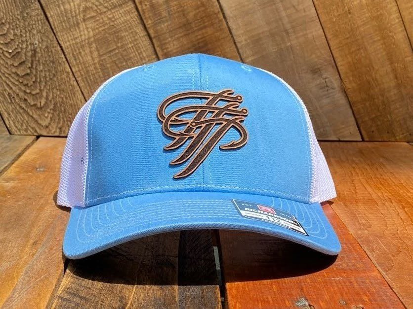 TTP Columbia Blue/White/ Leather Patch Cut Out