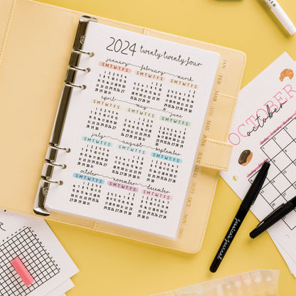 Monthly 12 Tab Dividers