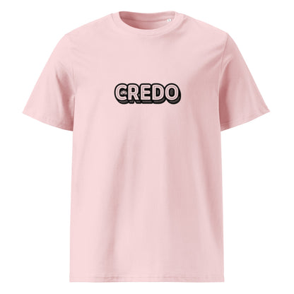 Unisex organic ribbed neck t-shirt