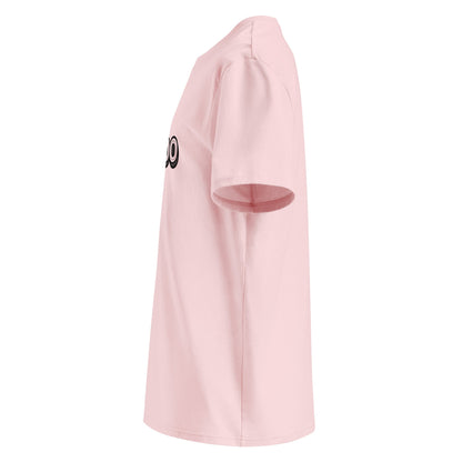 Unisex organic ribbed neck t-shirt