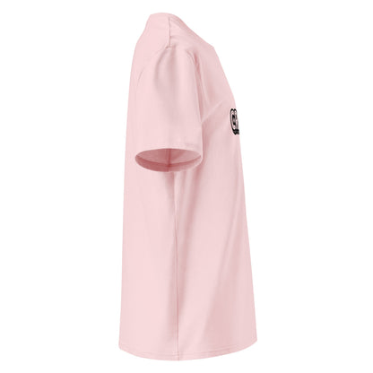 Unisex organic ribbed neck t-shirt