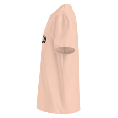 Unisex organic ribbed neck t-shirt