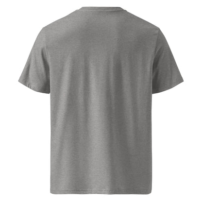 Unisex organic ribbed neck t-shirt