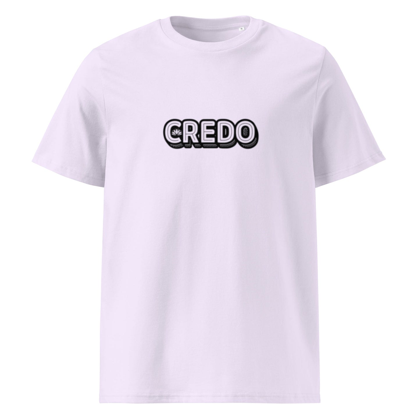 Unisex organic ribbed neck t-shirt