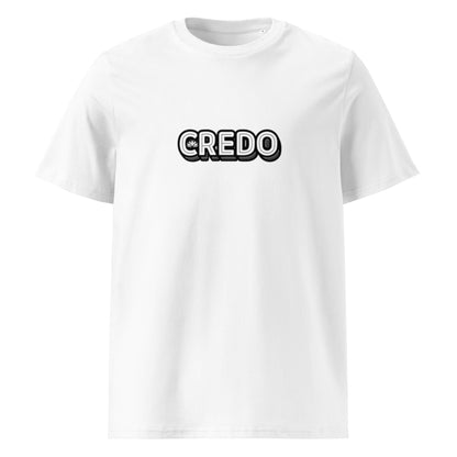 Unisex organic ribbed neck t-shirt