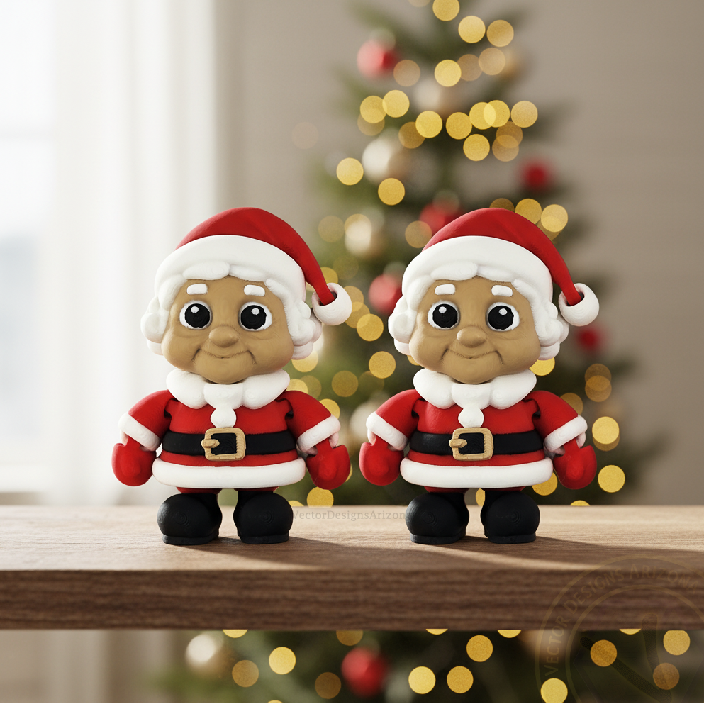 Flexy Santa & Mrs. Claus