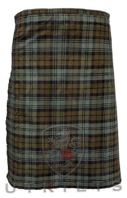 Traditional Kilt - Premium Wool, Black Watch Weathered