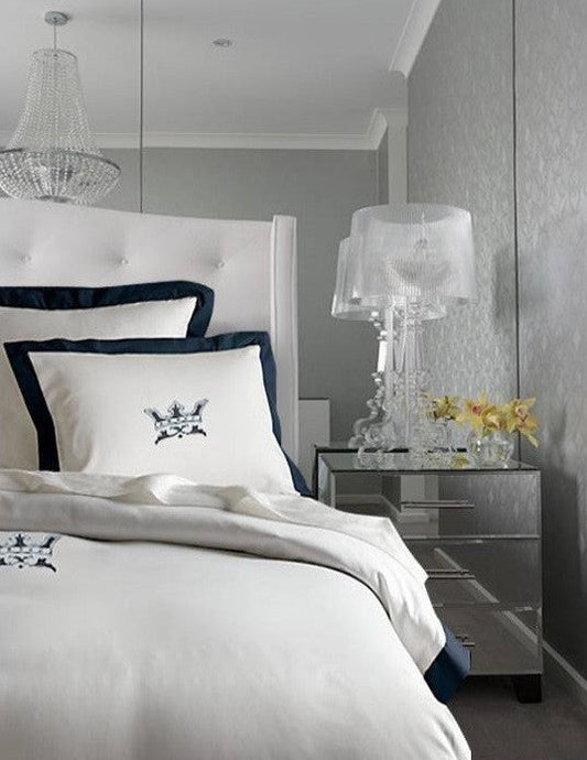 400tc Liaison Westminster Duvet Navy