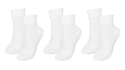tittimitti®100% Organic Combed Cotton Luxury Women's Socks 3-Pack. Made in Italy.