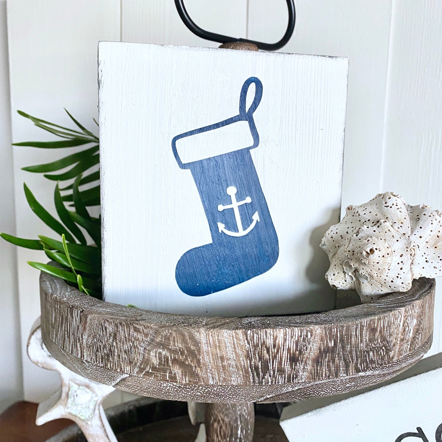 Anchor Stocking Sign