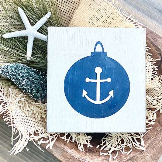 Anchor Ornament Sign