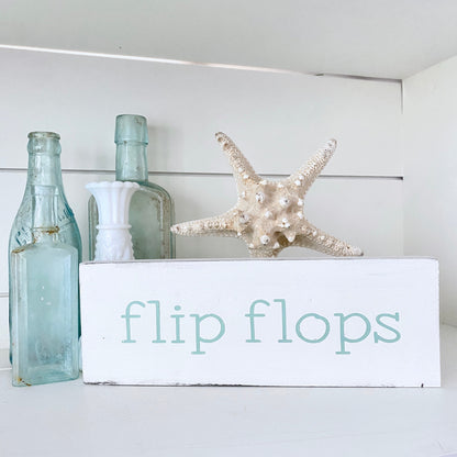 Flip Flop Word Sign